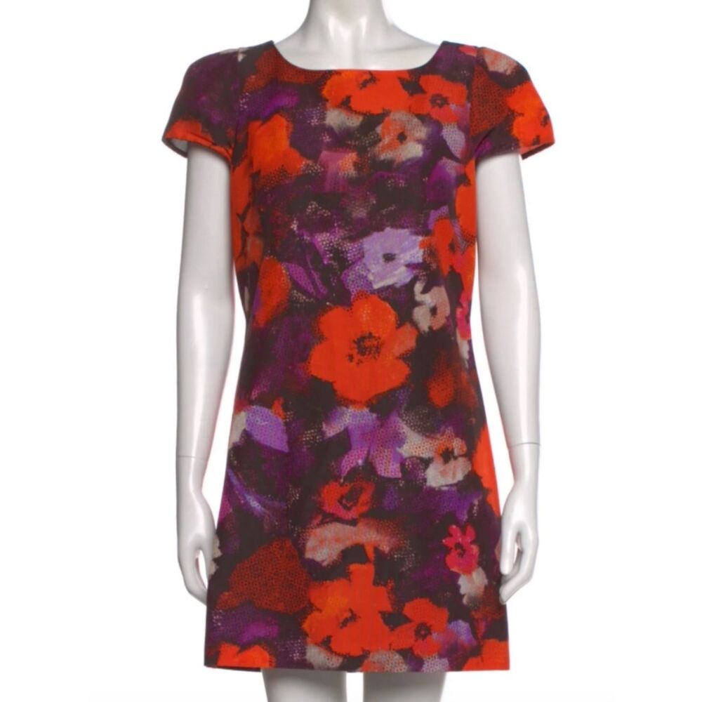 Milly Chloe Floral Print Shift Dress, size 4-6